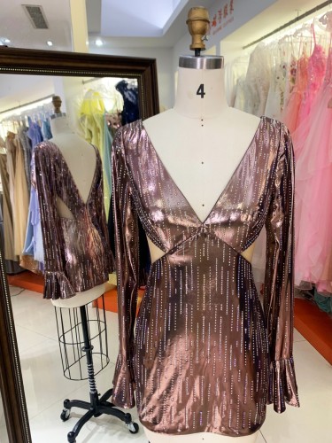 2026 New A-Line Beading Simple Cocktail Dresses Wholesale Lady Elegant Party Knee-Length for Women Evening Gown