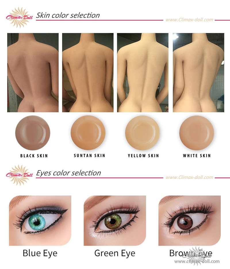 climax doll skin colors 