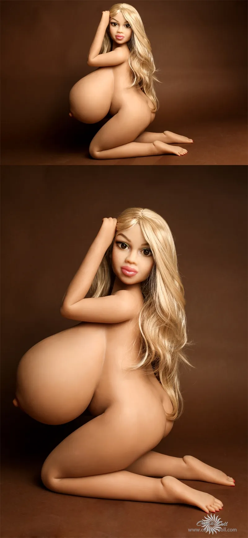 100cm Tiny BBW Sex Doll With Giant Breasts - HXDOLL