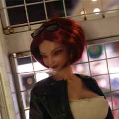 2.Red-short-curly-hair(Same as photos)