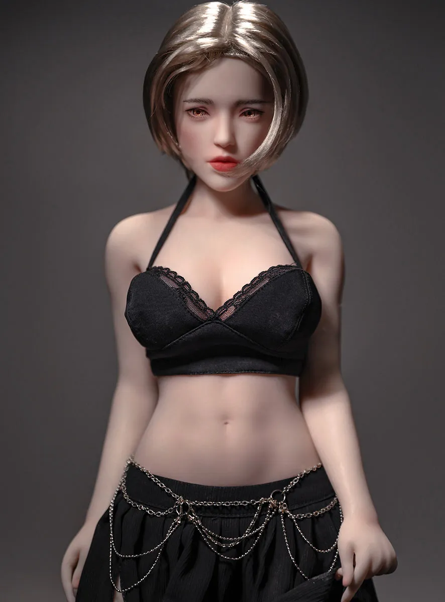 Kiki: 60cm Cheap Silicone Mini Midget Sex Doll - HXDOLL