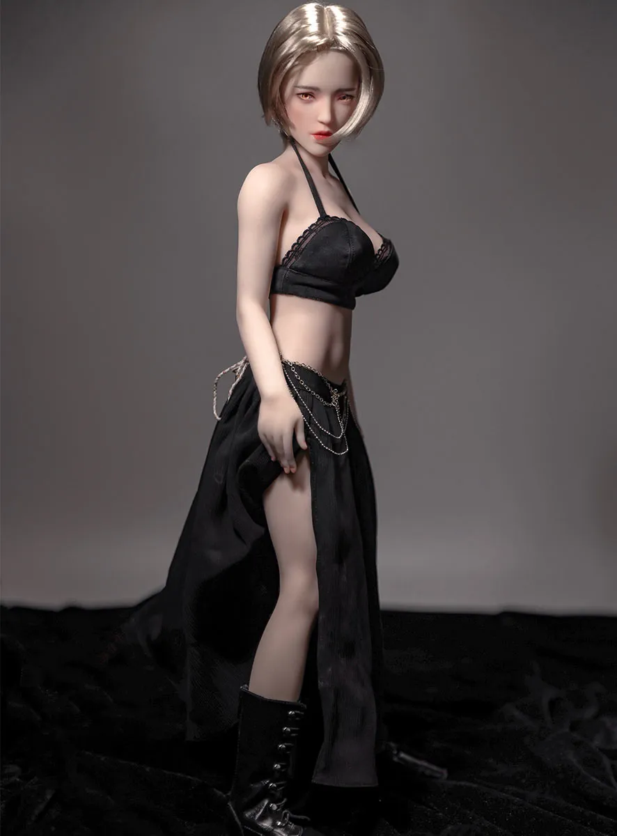 Kiki: 60cm Cheap Silicone Mini Midget Sex Doll - HXDOLL