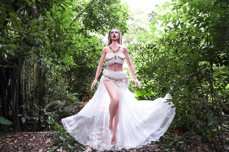 Silicone-sex-doll-Athena-looking-up-at-the-sky