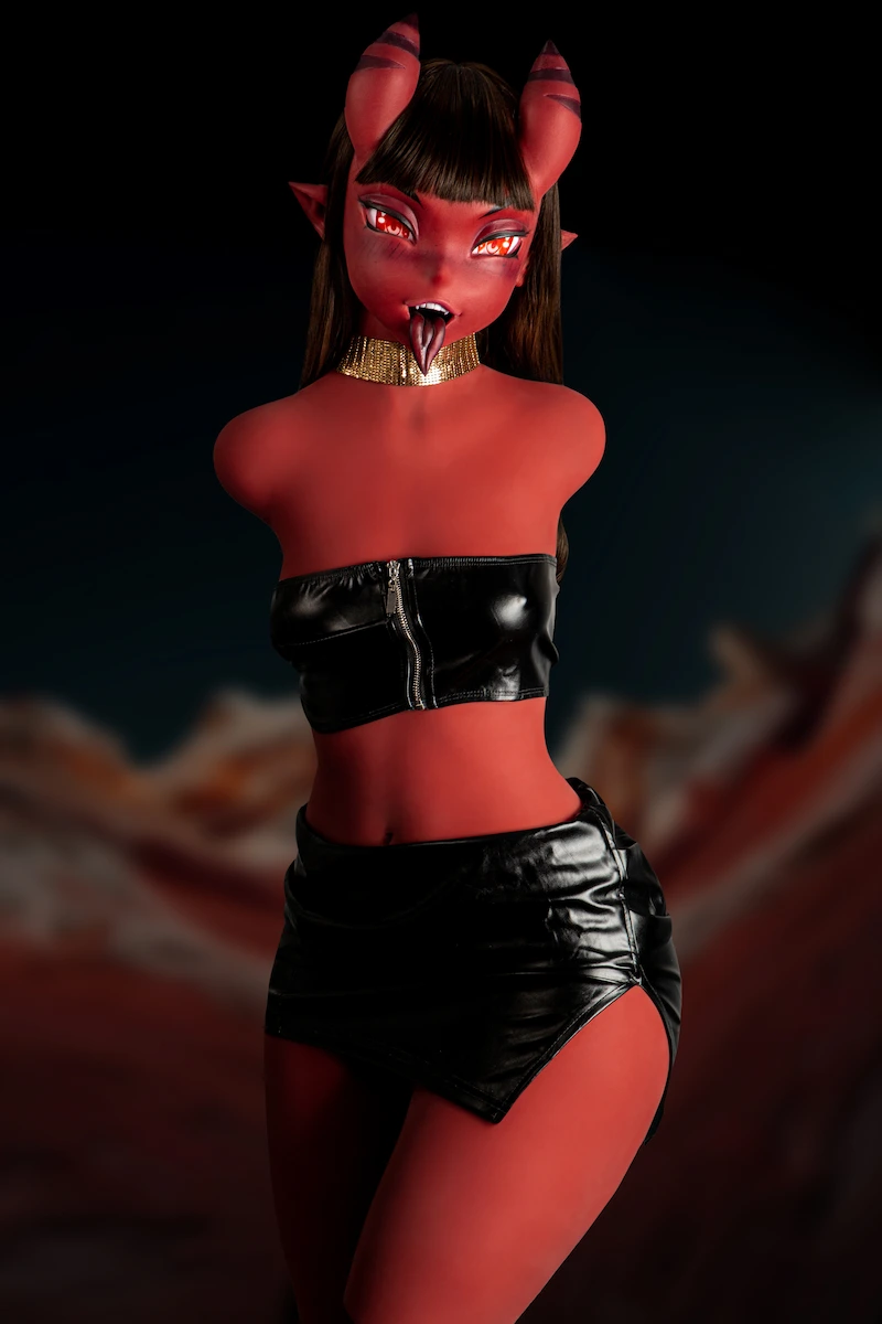 alluring-sex-torso-with-silicone-head-877-Meru-demon-style