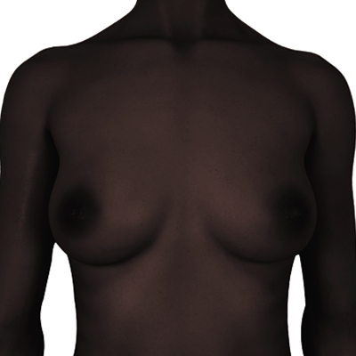 dark black skin
