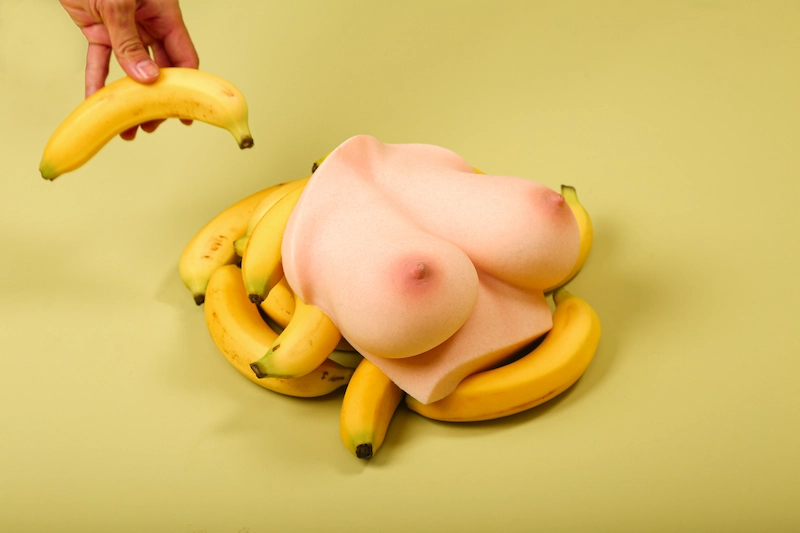 female-silicone-breasts-Si-B-53-banana-and-breasts