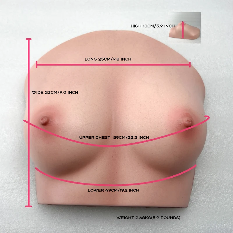 Petite-silicone-breasts-si-b-59-size-measurement