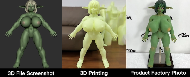 Goblin-sex-doll-customization-process