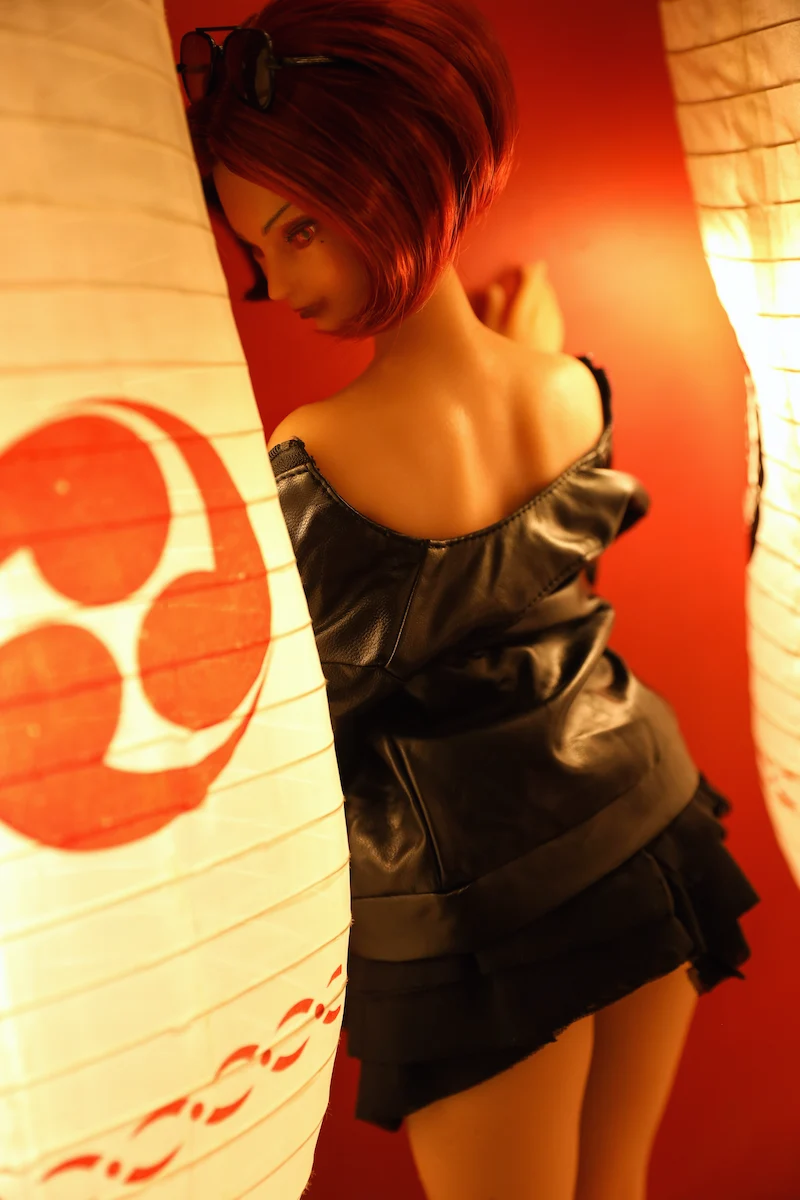 Red-hair-mini-sex-doll-si60cm-l-masami-back-close-up