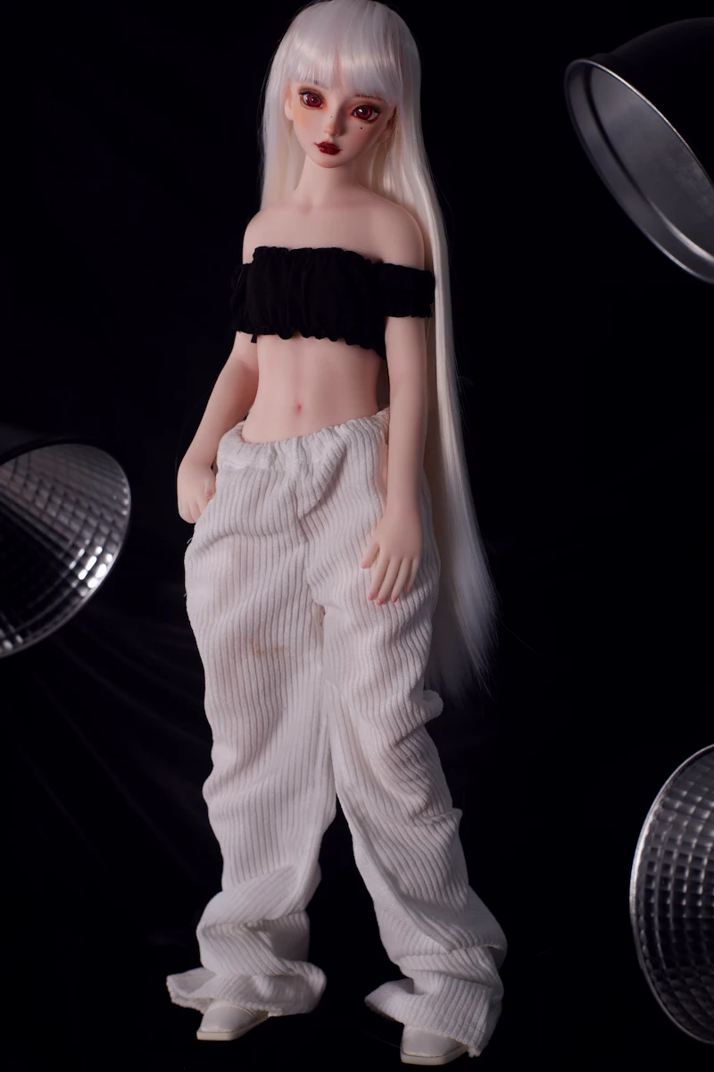 Realistic-mini-sex-doll-j55-saki-side-display