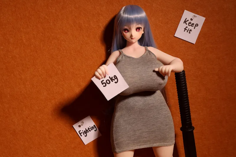 Mature-mini-sex-doll-j58cm-youla-holding-playing-cards