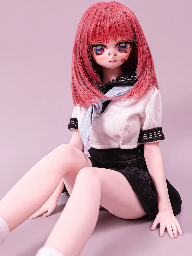 High-quality-mini-sex-doll-J60cm-Zapata-face-detail-closeup