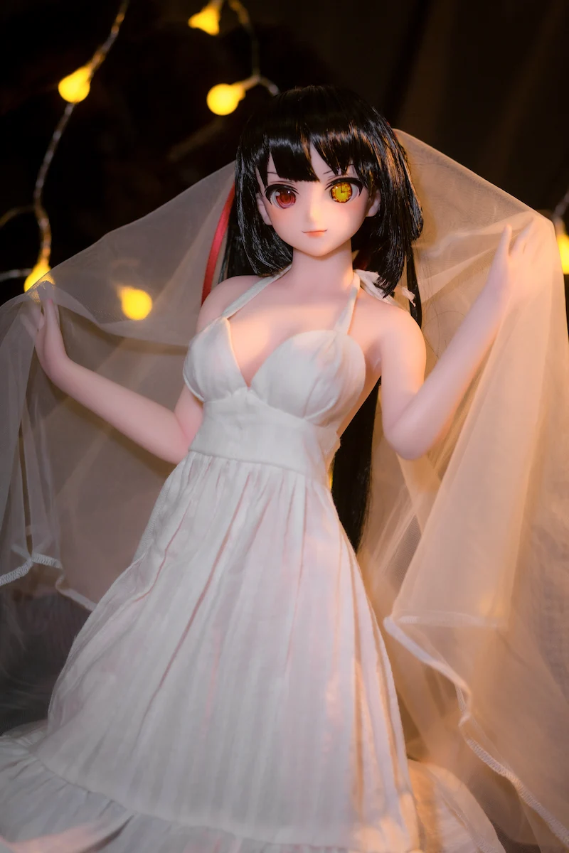Mini-silicone-sex-doll-lifting-veil-j60-kurumi