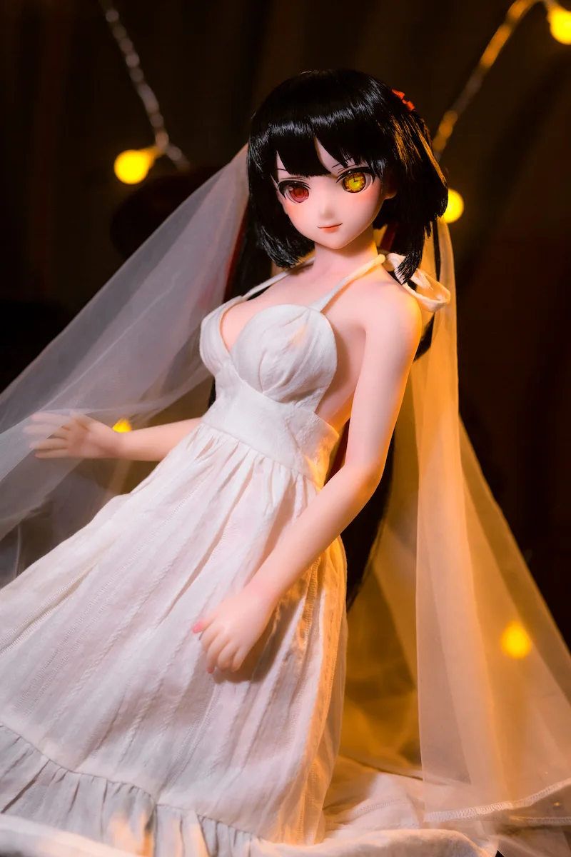 Realistic-mini-sex-doll-j60-kurumi-tilted-head