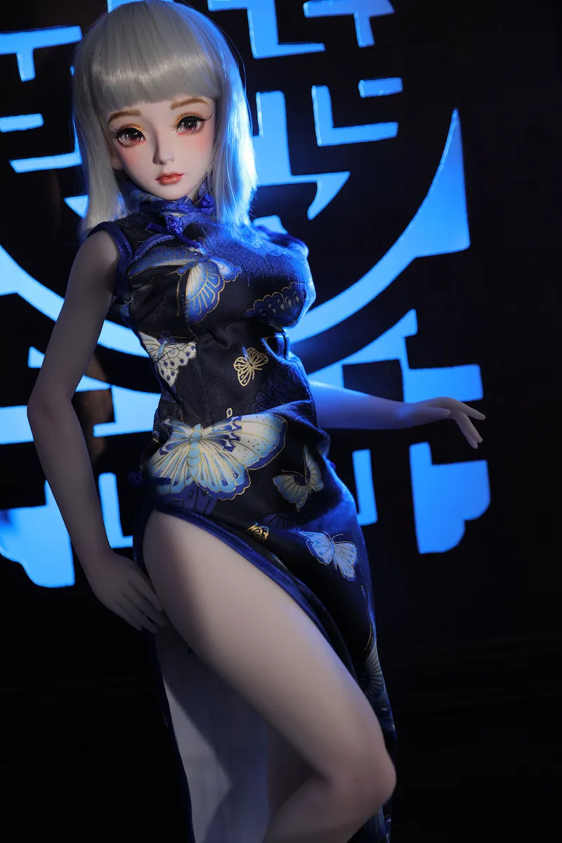 Super-realistic-mini-sex-toy-j60cm-ling-cheongsam-beauty