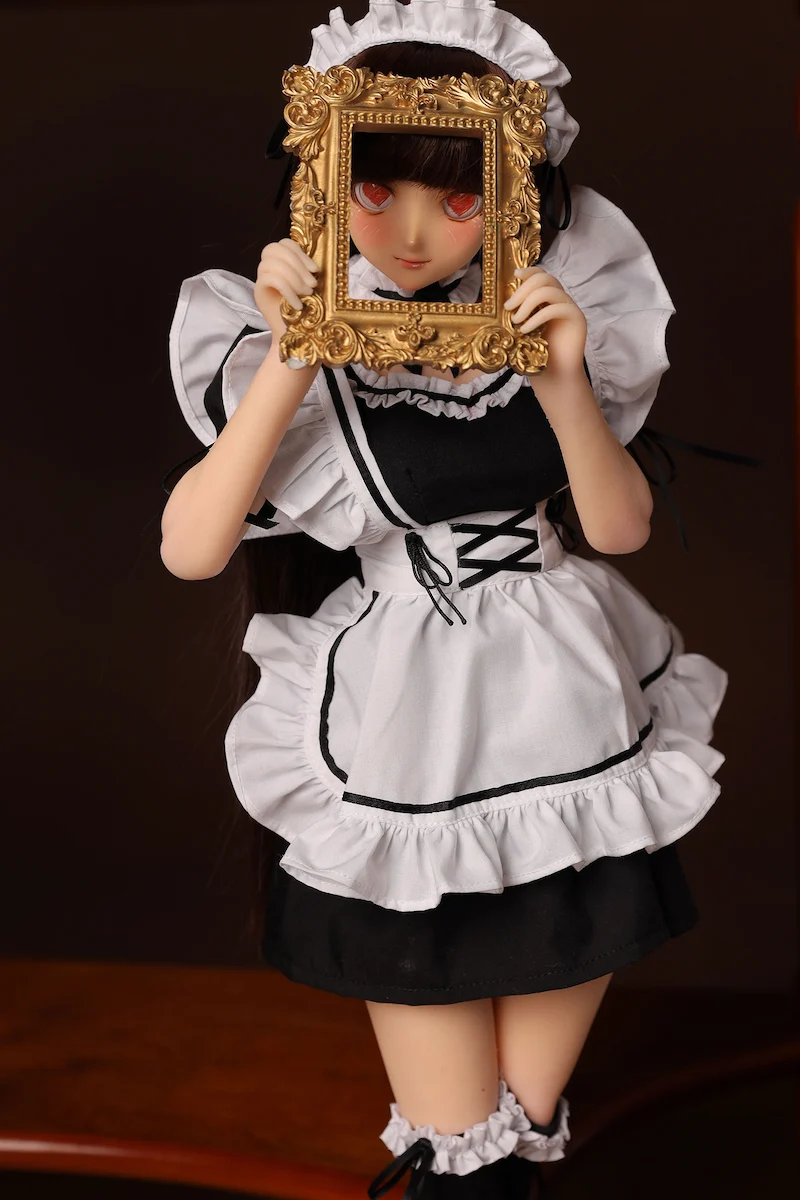 Best-mini-sex-doll-j60cm-housemaid-holding-frame