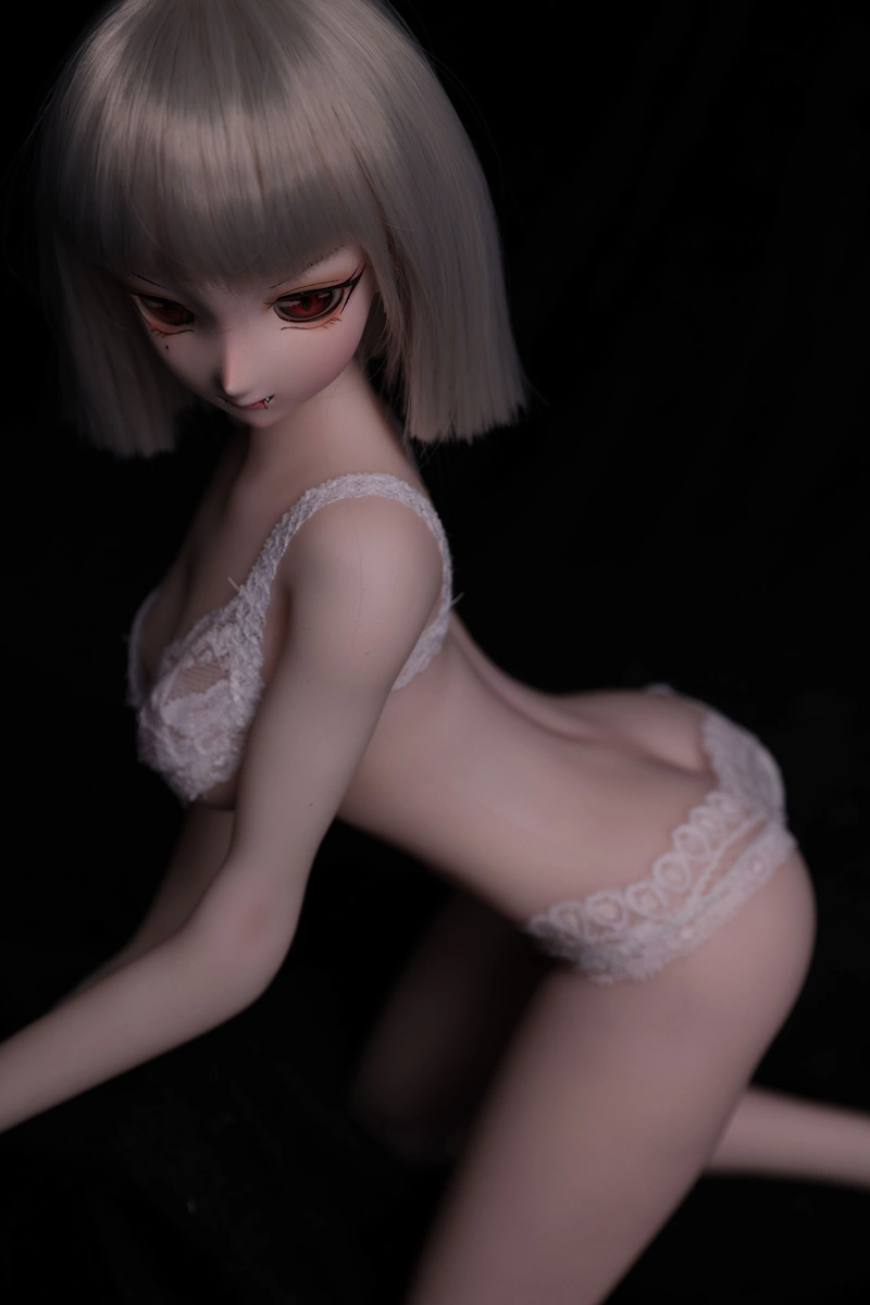 Mini-lifelike-sex-doll-j60cm-gina-kneeling-top-view