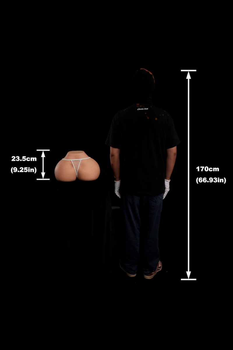 Big-butt-sex-toy-rs-6-yellow-size-display-back-view