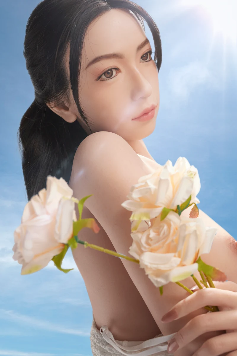 Best-silicone-sex-doll-ulw-siy158cm-mayu-holding-flower-display