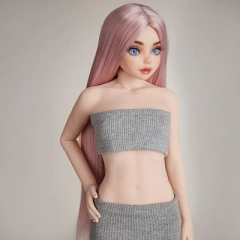 8. Pink-long-straight-hair