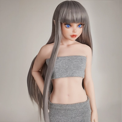 13. silver-gray-long-curly-hair
