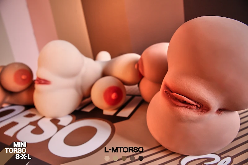 Big-butt-mini-sex-torso-l-mtorso-five-skin-tones-vagina-display