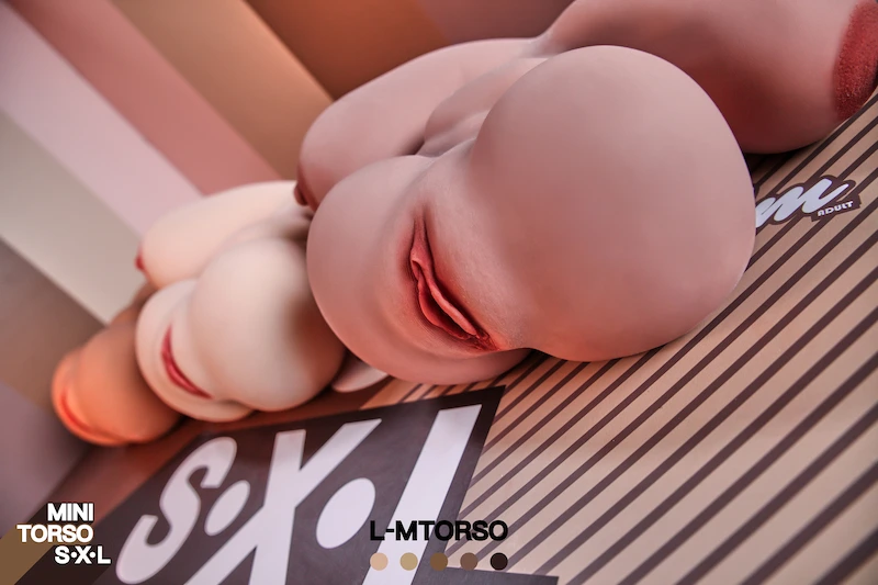 Climax-mini-sex-torso-l-mtorso-five-skin-tones-lying-display