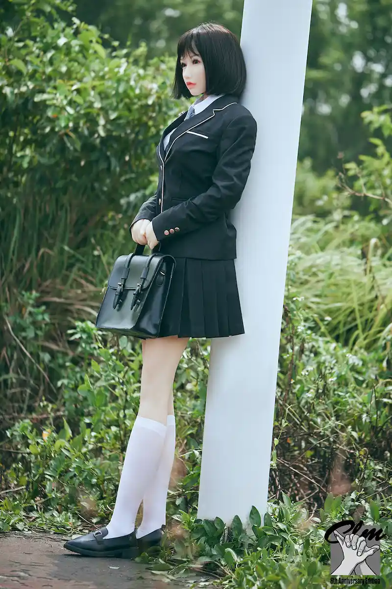 Tpe-sex-doll-ad15892y-fukada-uniform-full-body-side-view-display