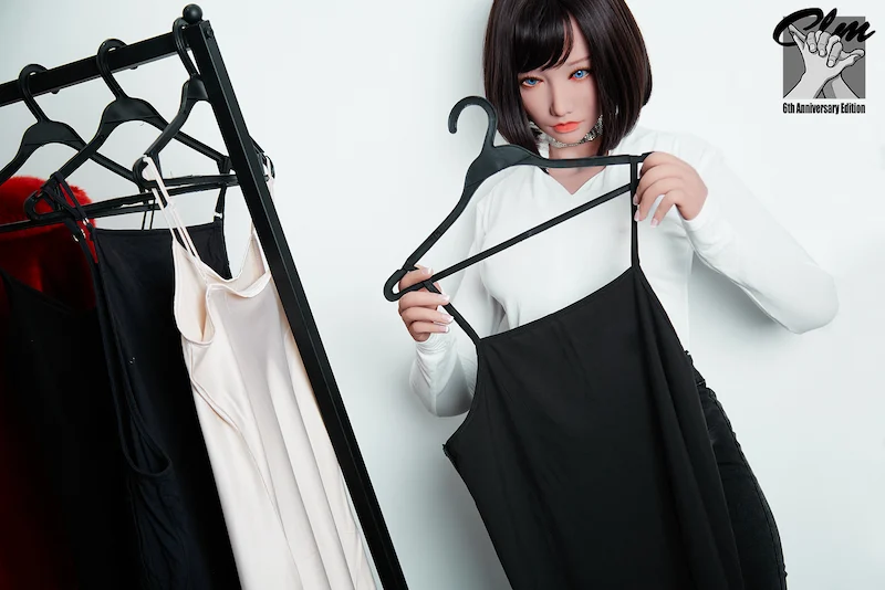 Realistic-sex-doll-ad15892b-fukada-shopping-holding-clothes-display