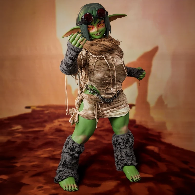 ULW SiF120 Barza - 120cm Green Goblin Sex Doll Silicone Ultra Lightweight