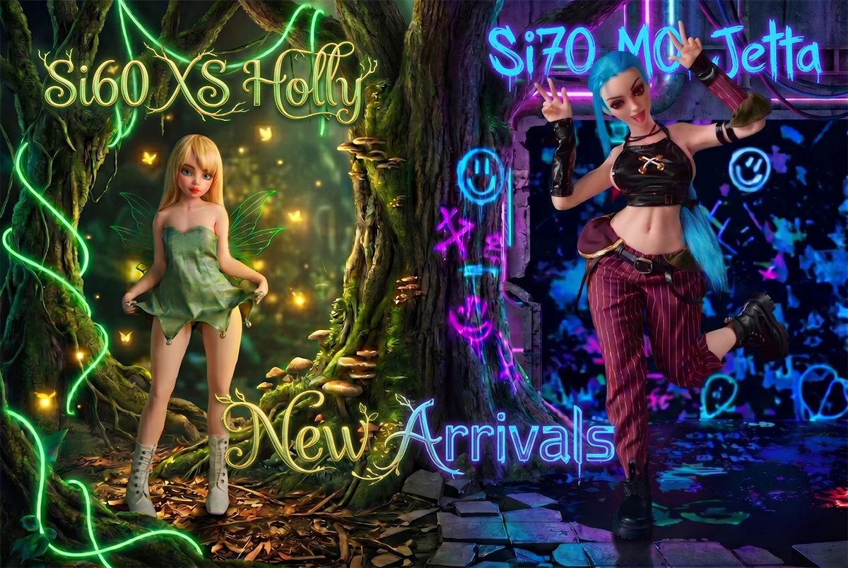New Arrivals: Jetta and Holly — Two Mini Silicone Love Dolls Worth Knowing