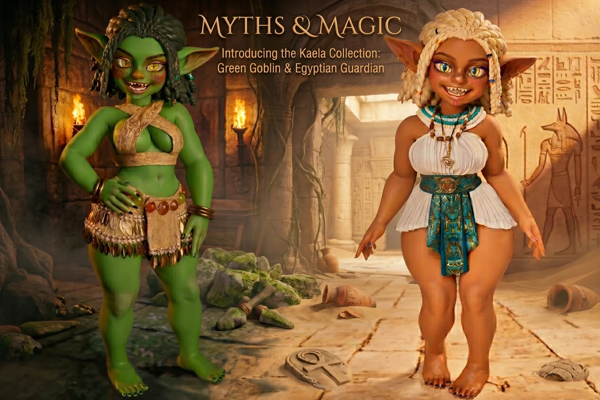 Si70 AT Kaela Goblin Sex Doll: Green vs. Suntan – Two Skins, One Build