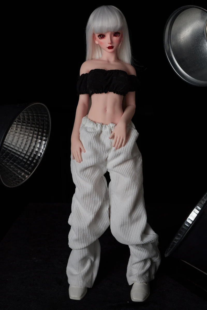 J60 Saki silicone sex doll full body front view &ndash; CLM Classic