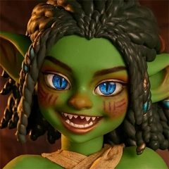 Kaela(Green) Blue Eyes