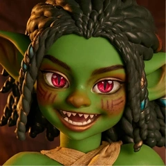 Kaela(Green) Red Eyes