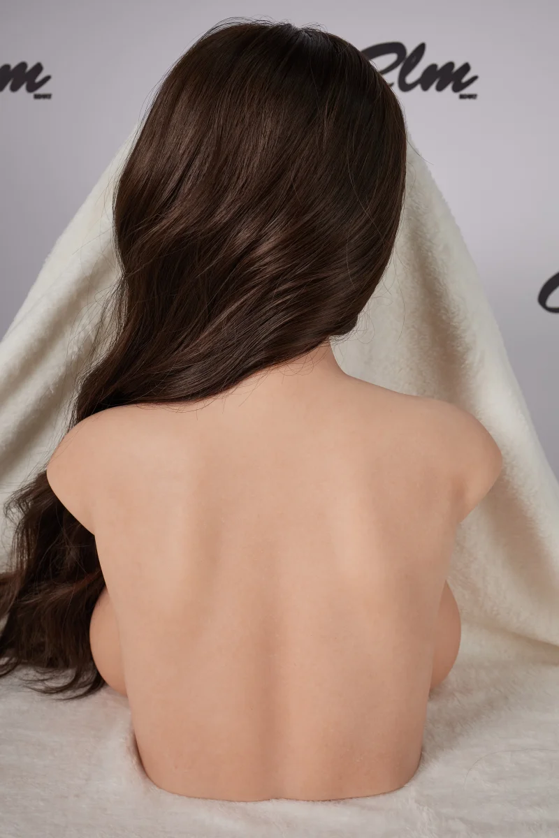 PW-U3 Lumi head and chest torso sex doll, unretouched factory photo 4 of 8