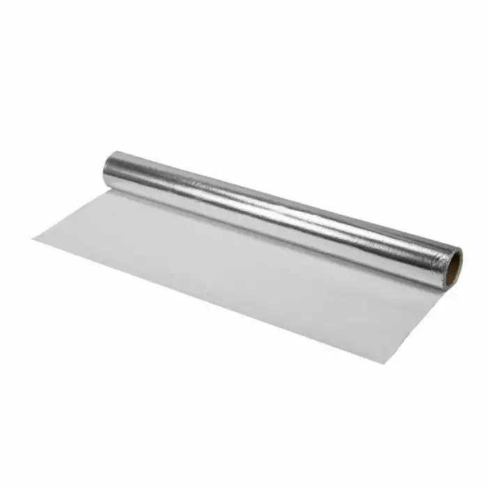 papel de aluminio y fibra de vidrio