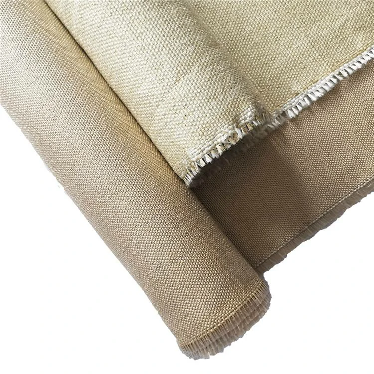 Vermiculite Coated Fiberglass Fabric