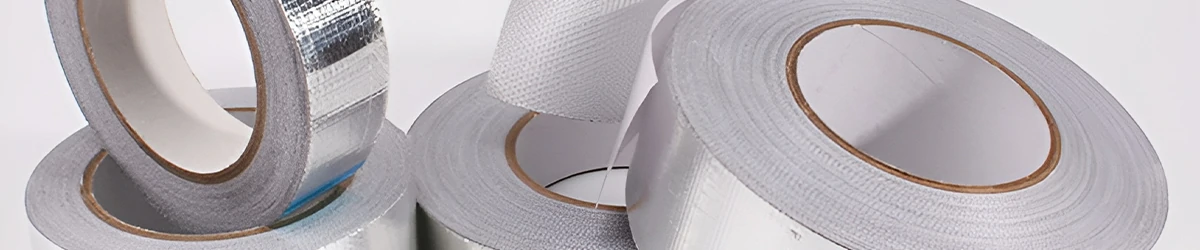 Cinta de papel de aluminio reforzado con fibra de vidrio