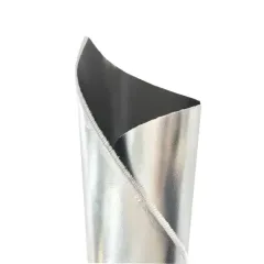 Silicone Aluminum Foil Double Sided Fiberglass Fabric