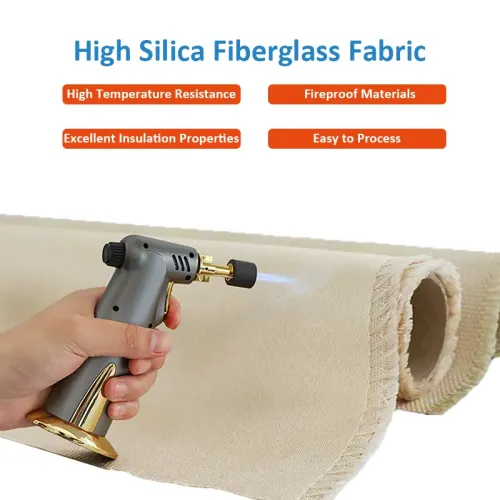 Silica Fabric with 1000℃ Temperature Resistance