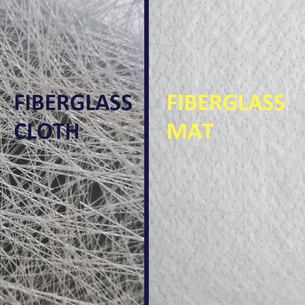 Fiberglass Mat VS Cloth