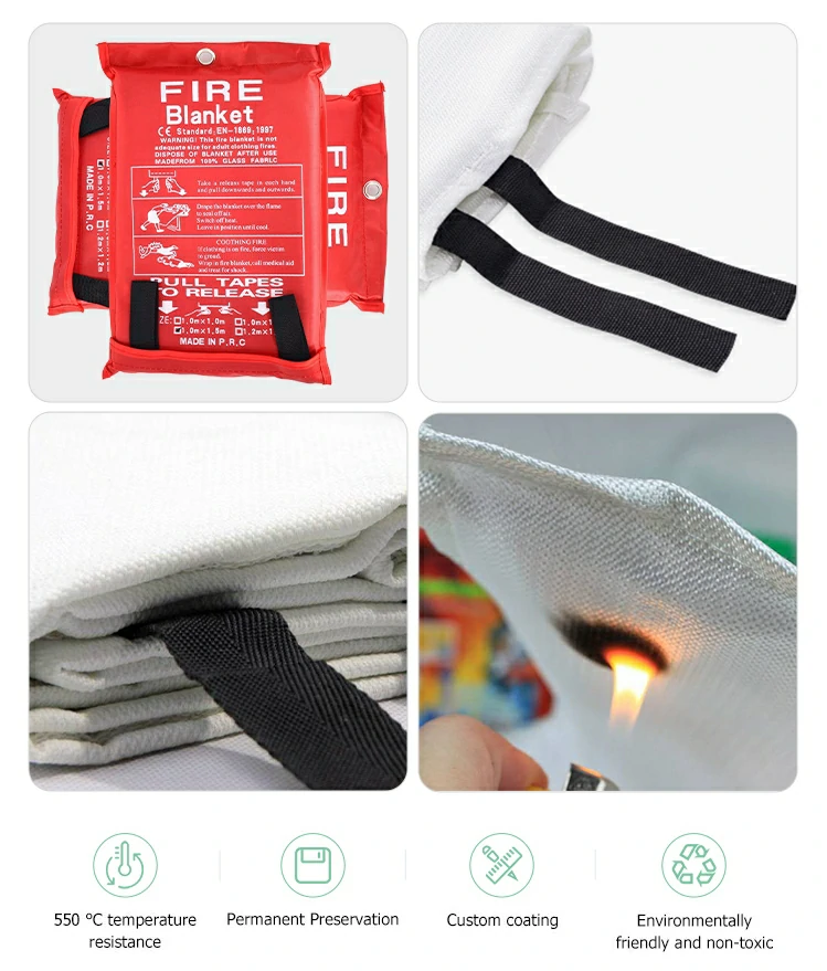 Wholesale silicone coated fiberglass fire blanket That Provides the Safety  You Deserve –