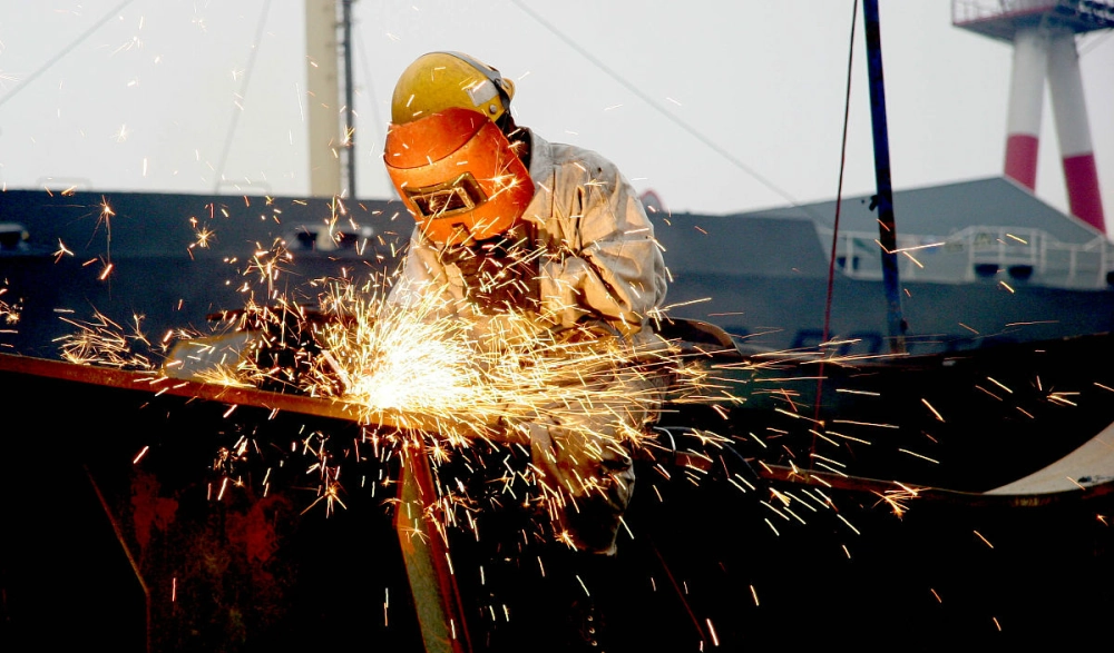 High silica fabric in welding