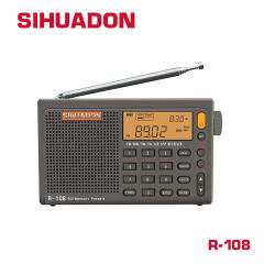 SIHUADON R-108 FM SW MW LW AIRBAND DSP Portable Radio ship from US