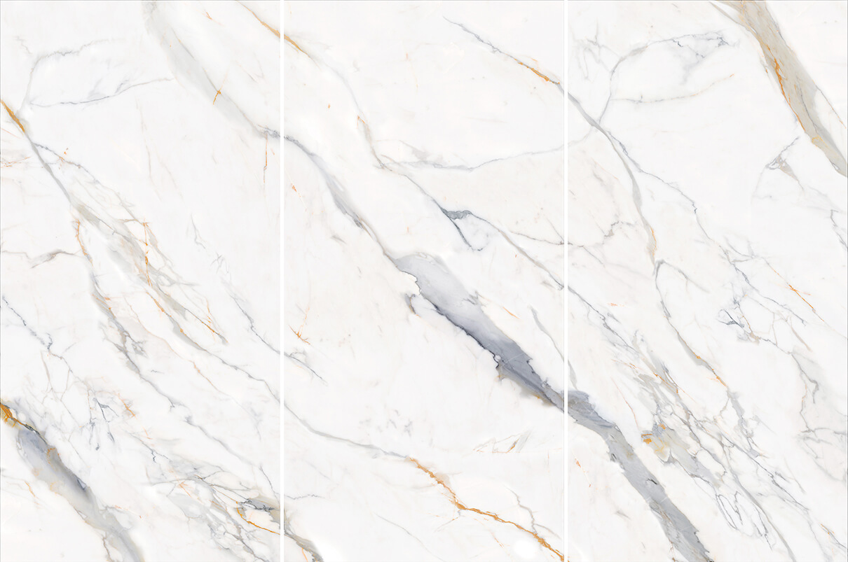 Tortona white Marble tiles porcelain big slab Sintered stone ...