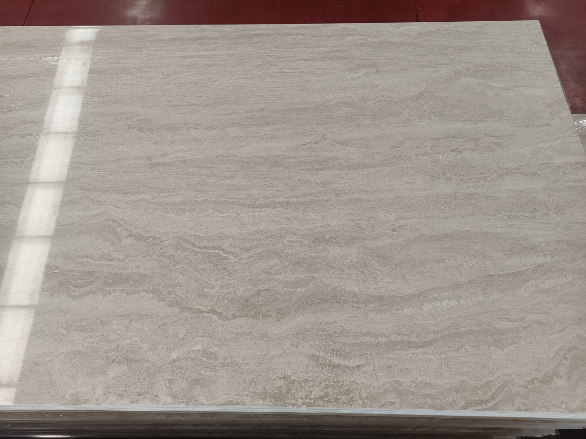 Travertine Big Porcelain Slabs Stone Tile Kitchen Countertop Wholesale Dituo Sintered Stone Mm