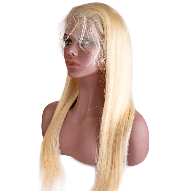 Raw Hair #613 Straight Lace Front Wig 130% Density  Transparent Lace Wholesale