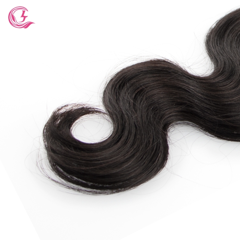 Virgin Hair of Body Wave Bundle Natural black color 100g With Double Weft For Medium High Market