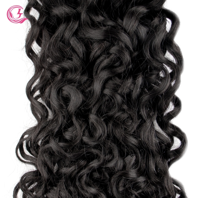 Virgin Hair of French Wave Bundle Natural black color 100g With Double Weft For Medium High Market